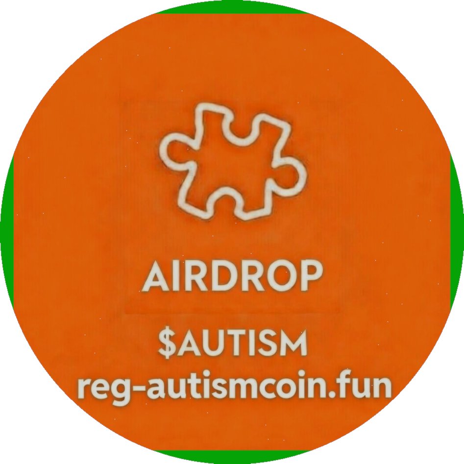 AyTanzania's tweet image. Autism Coin Official Airdrop

Autism Coin momentum is electric! Charging ahead to bring real value to every single holder.

🔗 reg-autismcoin.fun

x.com $MACHI $JELLYBEAN #Phantom