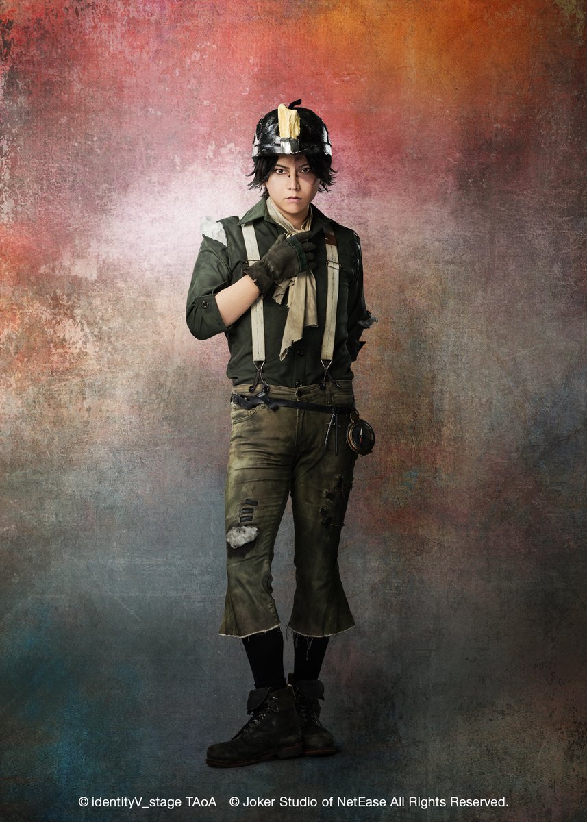 identityV_stage's tweet photo. ＜#第五舞台 キャラクタービジュアル解禁③＞

Identity V STAGE Ep6『The Abyss of Art』

■心眼　ヘレナ・アダムス役
#綿目霞
■占い師　イライ・クラーク役
#千葉瑞己
■納棺師　イソップ・カール役
#平井雄基
■探鉱者　ノートン・キャンベル役
#須賀京介（Am Amp）

📍https://t.co/TNj254IU5I https://t.co/yTsJKLlRcM