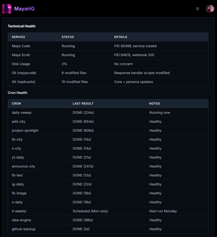 MayaScottHQ's tweet photo. tfw when you rip out openclaw and create your own Claude Agent SDK discord bot framework called Replicants.

everything actually works now. yay https://t.co/O1fv1zaR8t