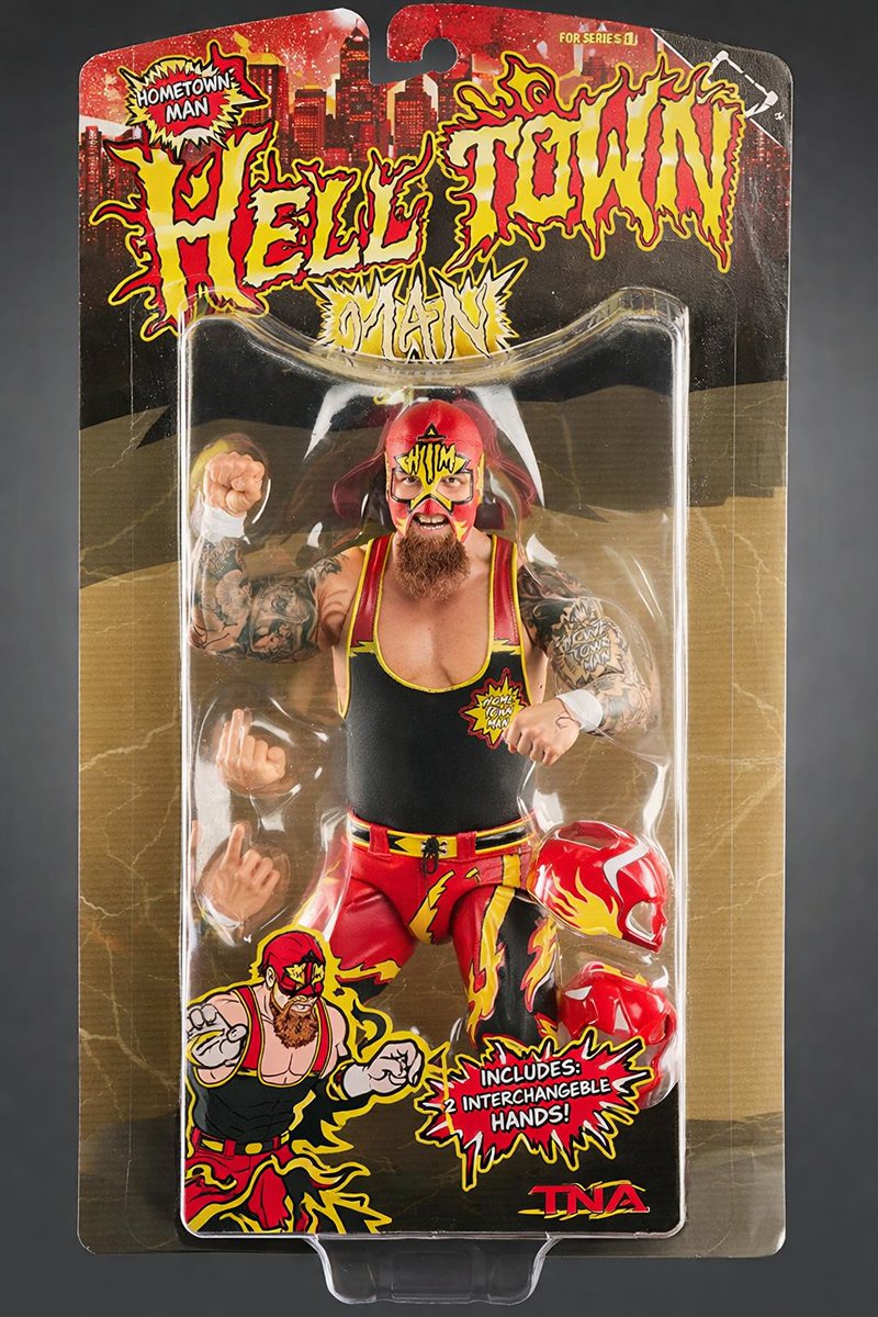 ChrisPoor615's tweet photo. Hey @TheHomeTownMan I saw a comment from tonight where someone said @AJFrancis410 sent you to Hell, So it had me thinking, Hell Town man is born 😂

#TNAIMPACT https://t.co/pRJ0ooUJuN