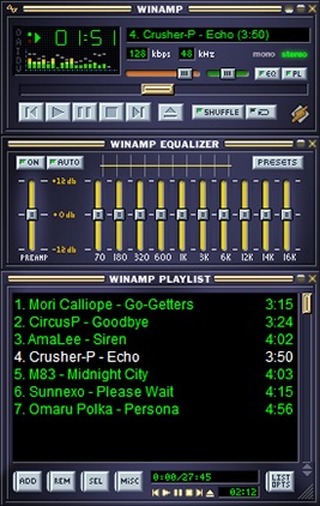 Anyone remember those days? How we were discovering new music back then?  
#Winamp