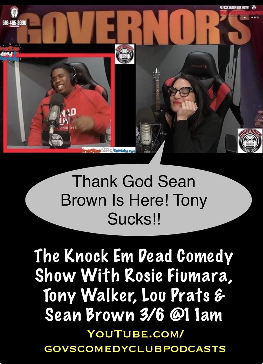Govs Comedy Club podcasts tweet media