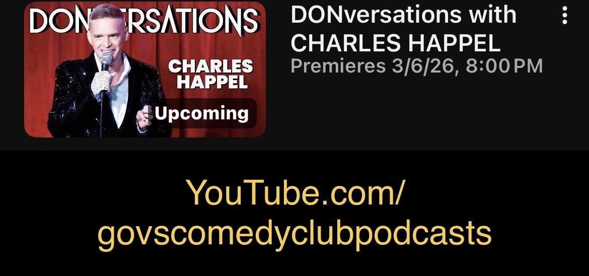 Govs Comedy Club podcasts tweet media