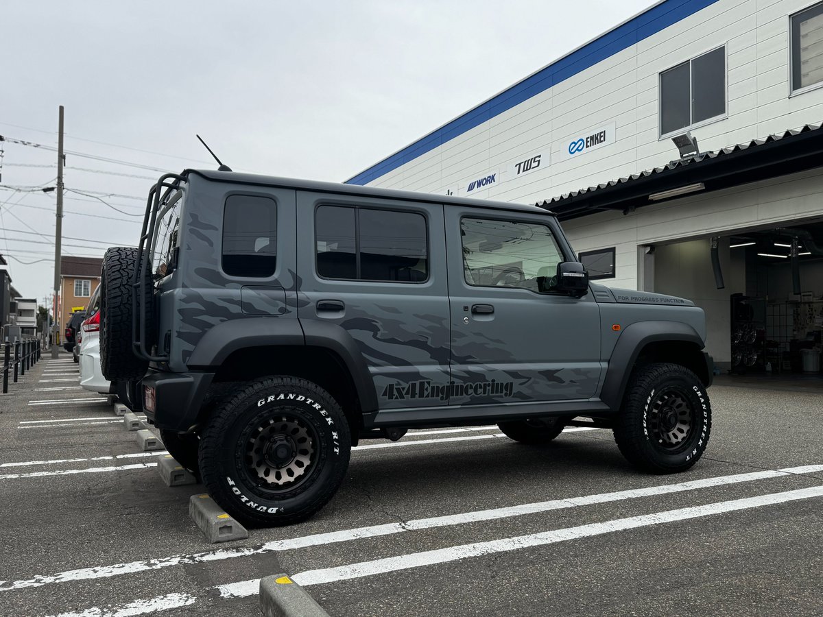 4×4エンジニアリングさんのジムニーノマド、デモカーです！ 明日から