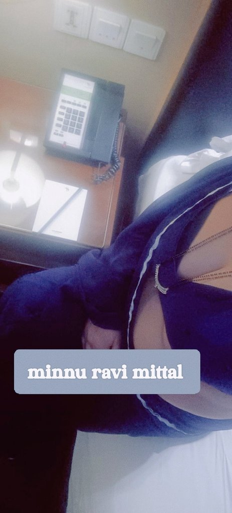 Minnu Ravi mittal backup account tweet media