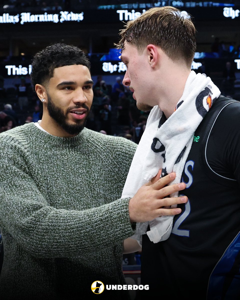 UnderdogNBA's tweet image. Cooper Flagg on potentially facing Jayson Tatum on Friday, via @christianpclark:

"He's one of the guys I grew up watching. Kind of modeled my game after. Watched him at Duke ... He's somebody I've always looked up to. I'm excited to face off and compete against him for sure."