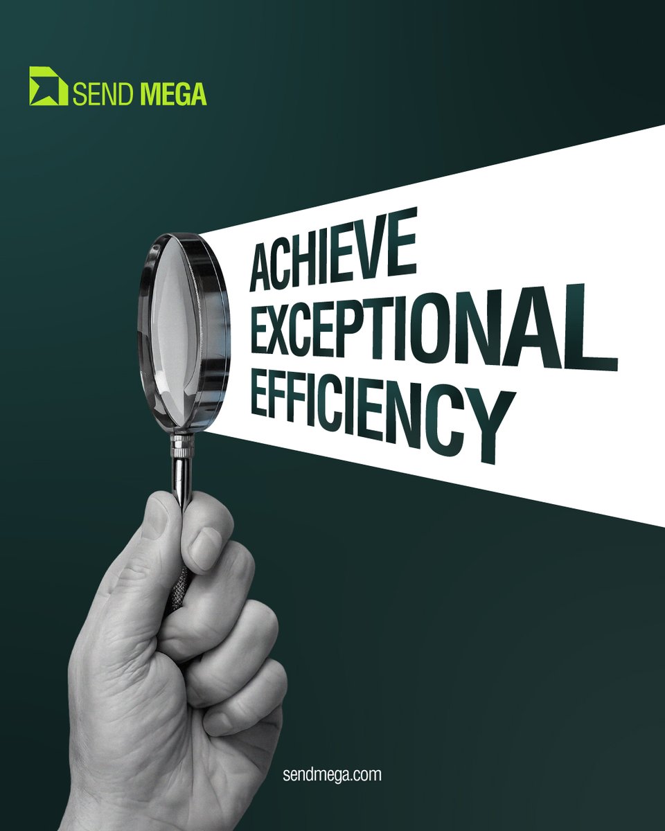 SendMega1's tweet photo. ACHIEVE EXCEPTIONAL EFFICIENCY

✨ Sharpen Your Focus

✨ Optimized Performance

✨ Professional Data Management

Master your efficiency: https://t.co/qr5qK2DYFb

#SendMega #WorkplaceEfficiency #DataOptimization #ProfessionalSuccess #CloudStorage #BusinessPerformance https://t.co/62I4AFbu2V