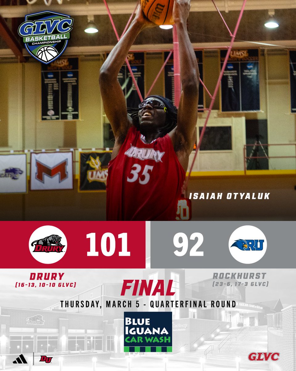 Drury Basketball tweet media