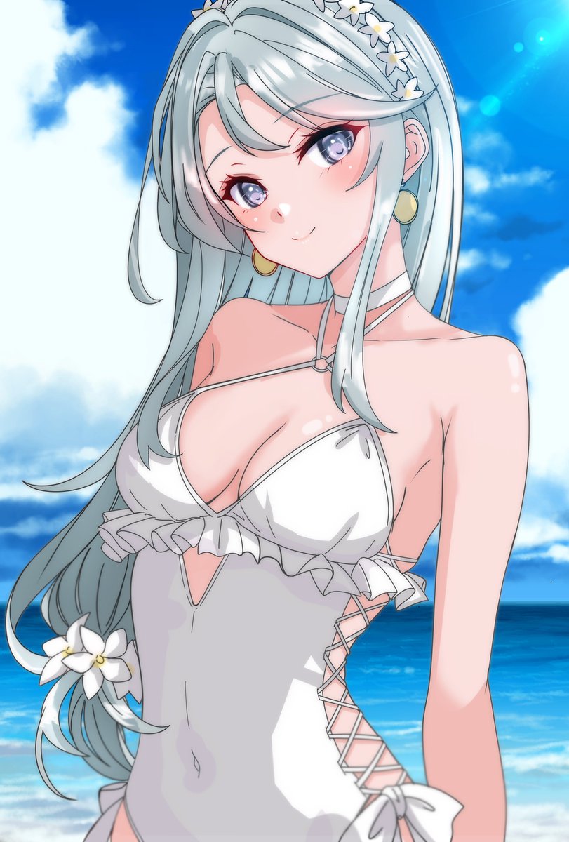 水着の狭霧ちゃん可愛いすぎんか…

お昼の再掲
(*'-`)狭霧ちゃんは天使だってはっきりわかんだね
実際SFW健全 