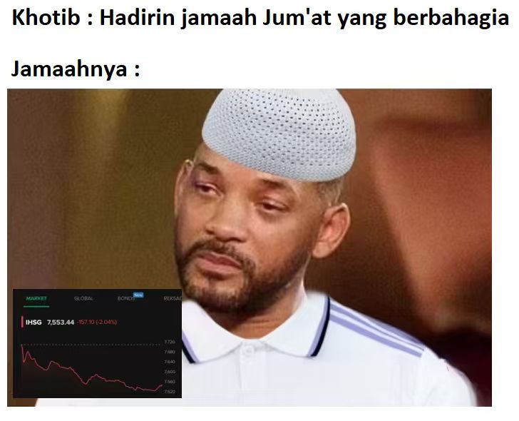 cangkul cangkul cangkul yang dalam
saham diserok kok makin tajam