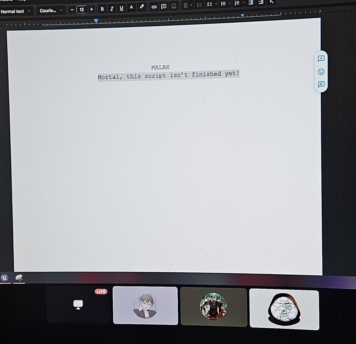 Script leak