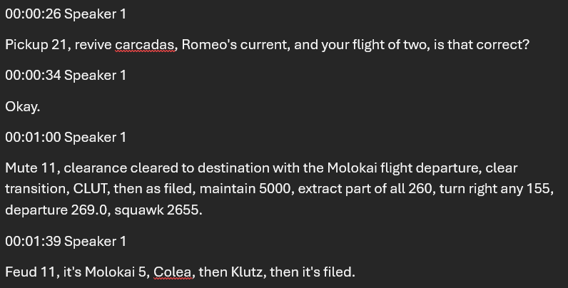 AUX_OSINT's tweet photo. KICK31 flt of 2 dragging 4x fighters ( from Andersen AFB (PHNL) with tankers to Travis AFB (KSUU)
2x KC-135R/T:
#AE04E3 β 59-1455 β KICK31
#AE0366 β 62-3575 β KICK32
Ftrs: PICKUP(?)21 (flt of 2), MUTE11, FEUD11
(Speech to text really hates the background noise of atc) https://t.co/lihkM5ibNm