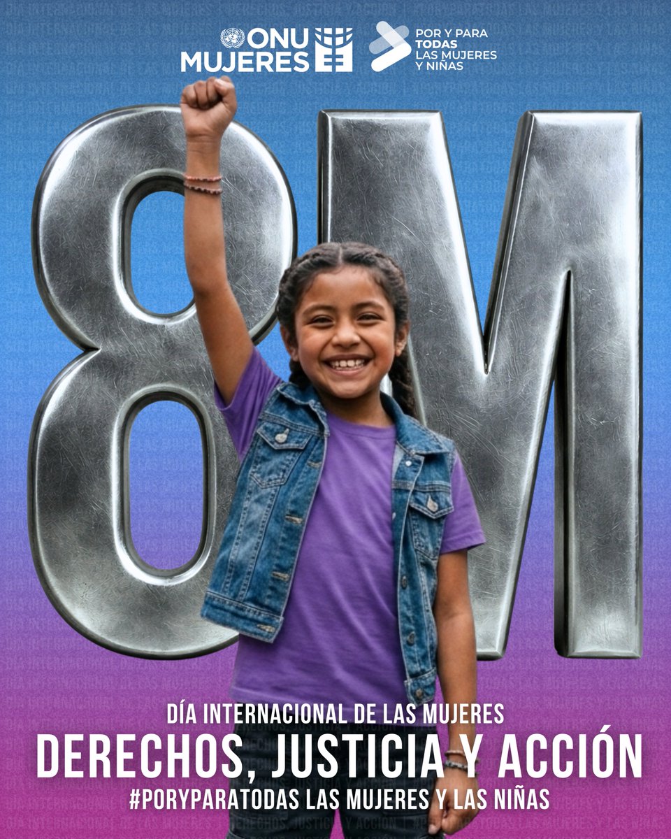 ONUMujeresMX's tweet photo. 🤜Derechos.
🤜Justicia.
🤜Acción.

🟣 #PorYParaTodas #8M https://t.co/blNdXnmq0I