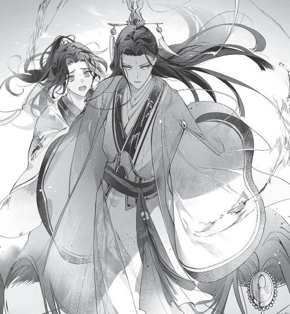 lunariste's tweet photo. something that makes svsss peak to me is that binghe is both the person having the "kyaaa~!" romance moments AND the werewolf that fiercely guards his wife. there's just never a dull moment with him as the gong https://t.co/Fg6AaFrrnx