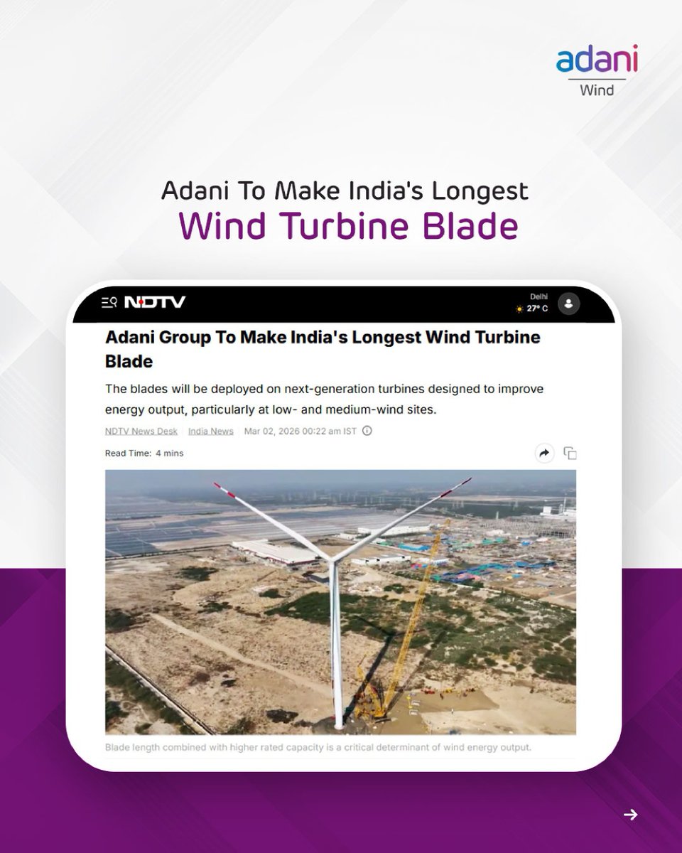 Adani Wind (@AdaniWind) / Posts / X