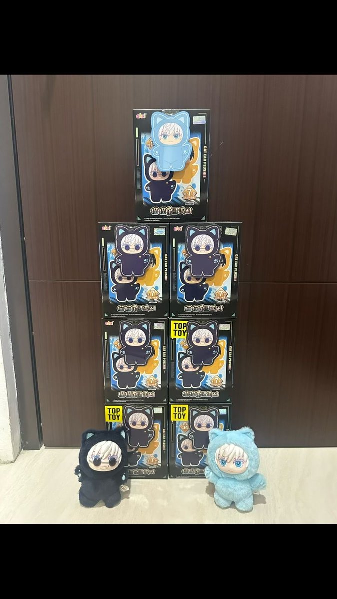 casetteburn's tweet photo. Wts jujutsu kaisen plush ready gojo selected &amp; gojo secret

Gojo - 350k
Secret - 1.000k nego

All sealed

Minat boleh pm ya atau wa di 081318185561

Bisa co via oren ya + adm 20% atau split

Wts wtb wtt gojo plush eaki jujutsu kaisen plush
#warungjjk #warunganime #wts #wtb #wtt https://t.co/Snu85N2BPV