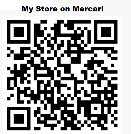 kflicks's tweet photo. Here is a QR code to find my items for sale on Mercari. https://t.co/36EWt4VFlb