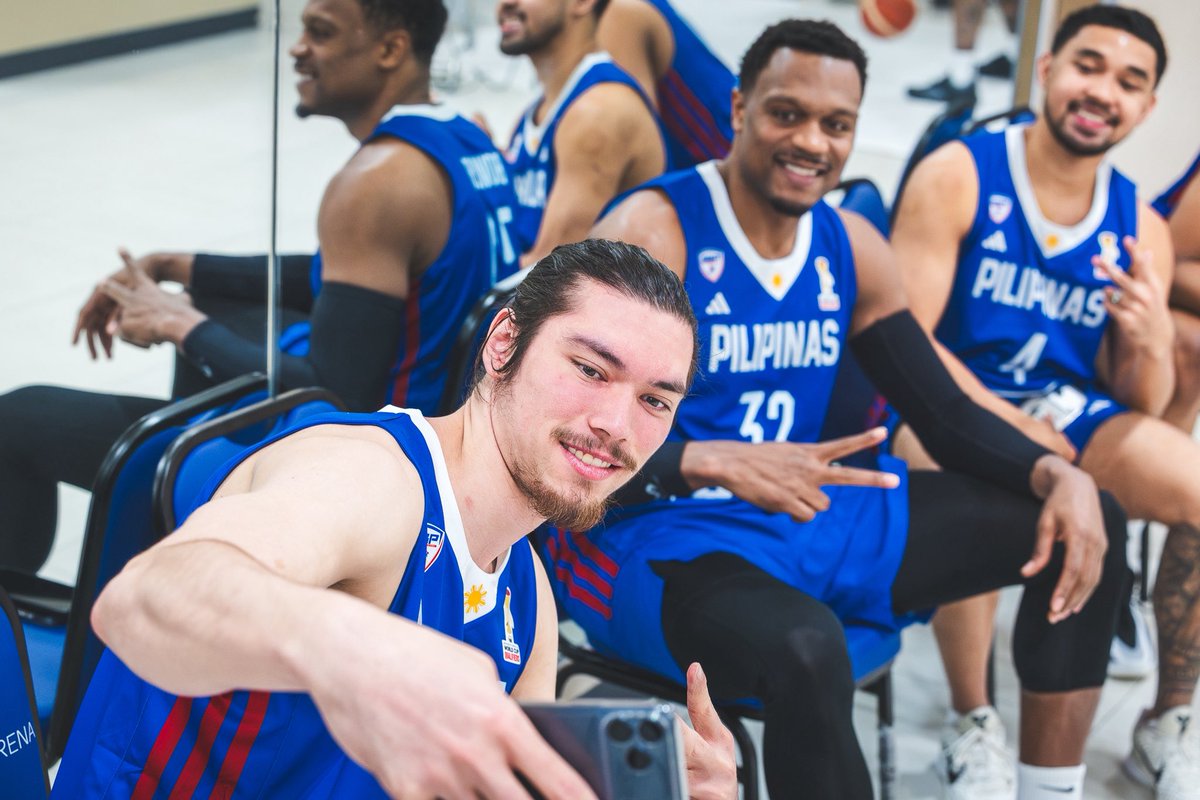 isthatlem's tweet photo. Behind the Scenes before the FIBA World Asian Qualifiers Window 2. B League players in frame  

#FIBAWC #Bリーグ https://t.co/jqNgejieOx