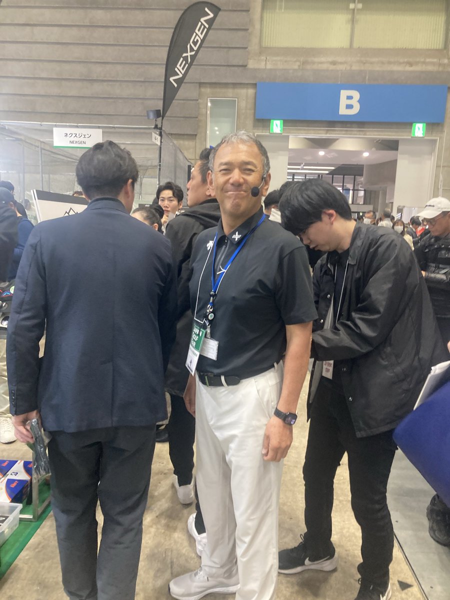 タケさんとヤマニさんのトークショースタート
#japangolffair #サンマウンテン　
#golf897 #ゴルフフェア