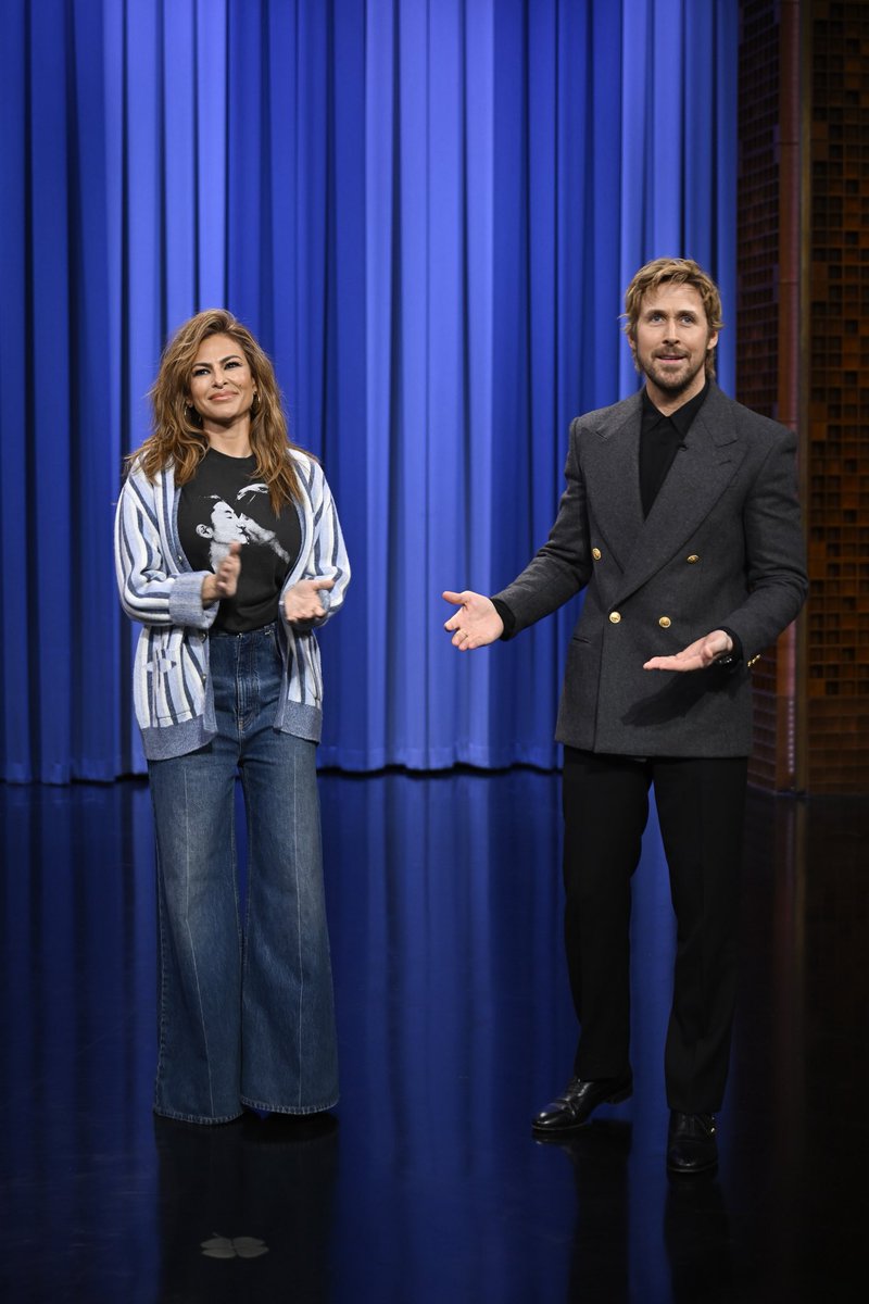 Ryan Gosling celebrated his wife Eva Mendes’ birthday during his interview on ‘The Tonight Show Starring Jimmy Fallon.’

Eva Mendes and Ryan Gosling have been together for 15 years after working on the movie 'The Place Beyond the Pines.' The couple share two daughters together.