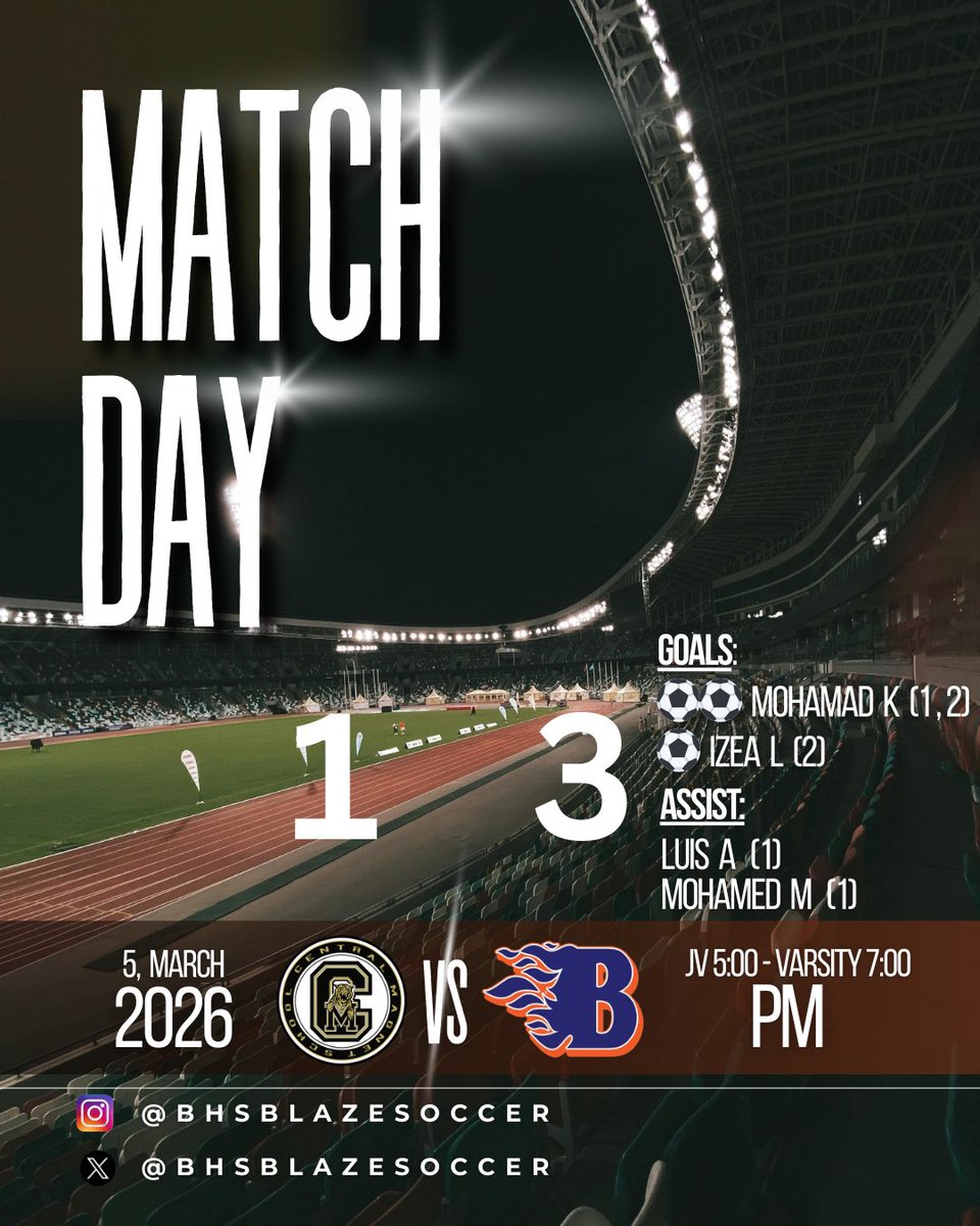 BLACKMAN MENS SOCCER tweet media