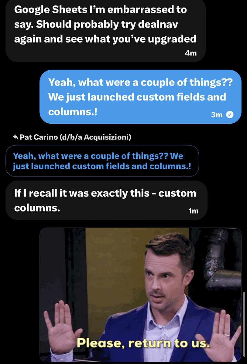 Pat Carino (d/b/a Acquisizioni) tweet media