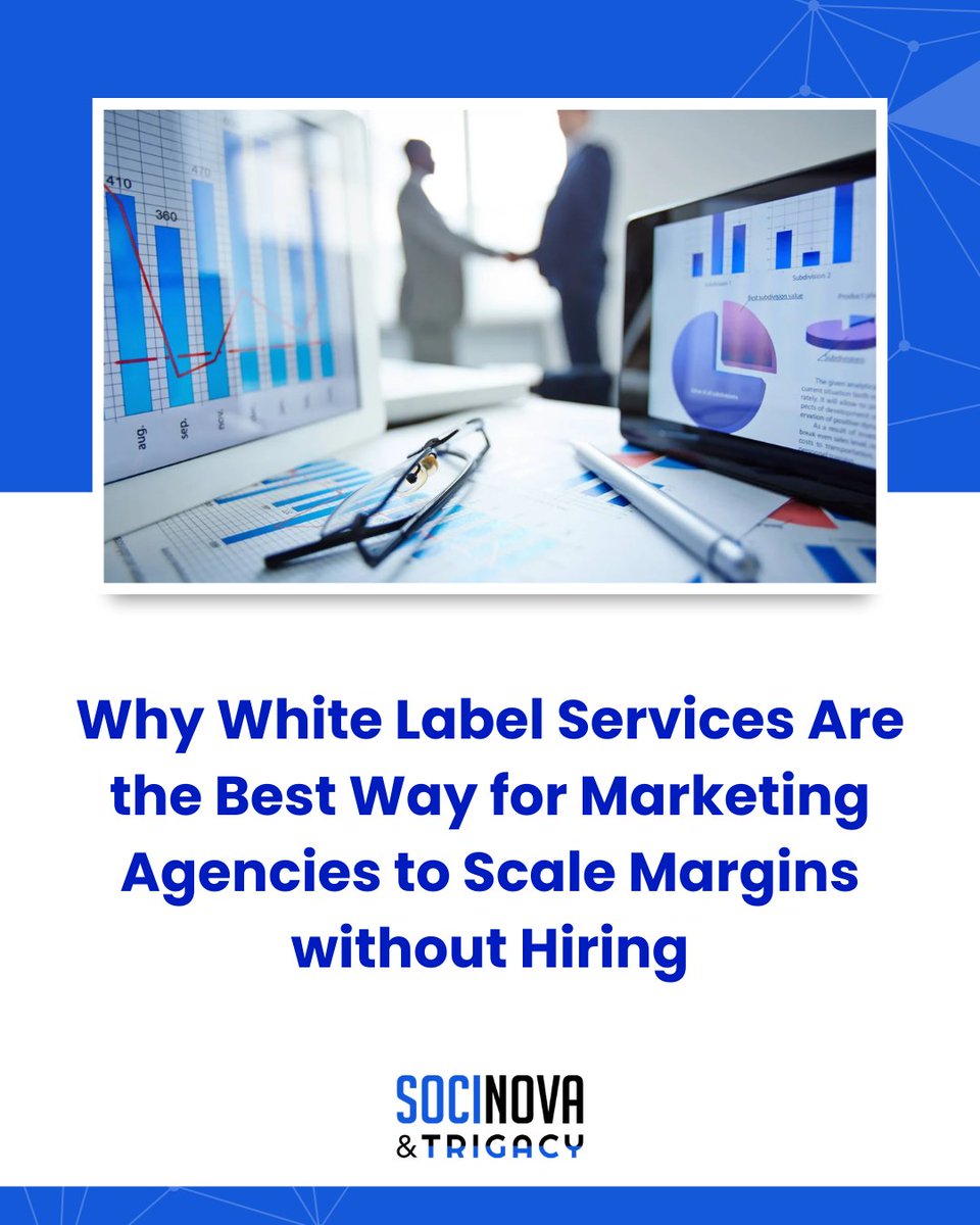 socinovatrigacy's tweet image. In 2026, the most profitable agencies use White Label Services as their primary fulfillment engine, decoupling sales from delivery to maintain a lean, high-level core team without the overhead.

Read more: socinova.com/white-label-se…

#outsourcing #socinovatrigacy #whitelabel