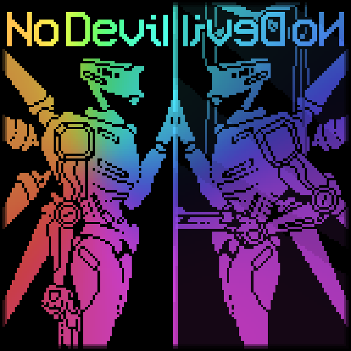 ChocoBox43's tweet photo. A little pixel art redraw of the new #FraudLayer album covers from #ULTRAKILL
(Others in replies) https://t.co/XFxyR6S51K
