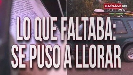 Yo por cualquier cosa