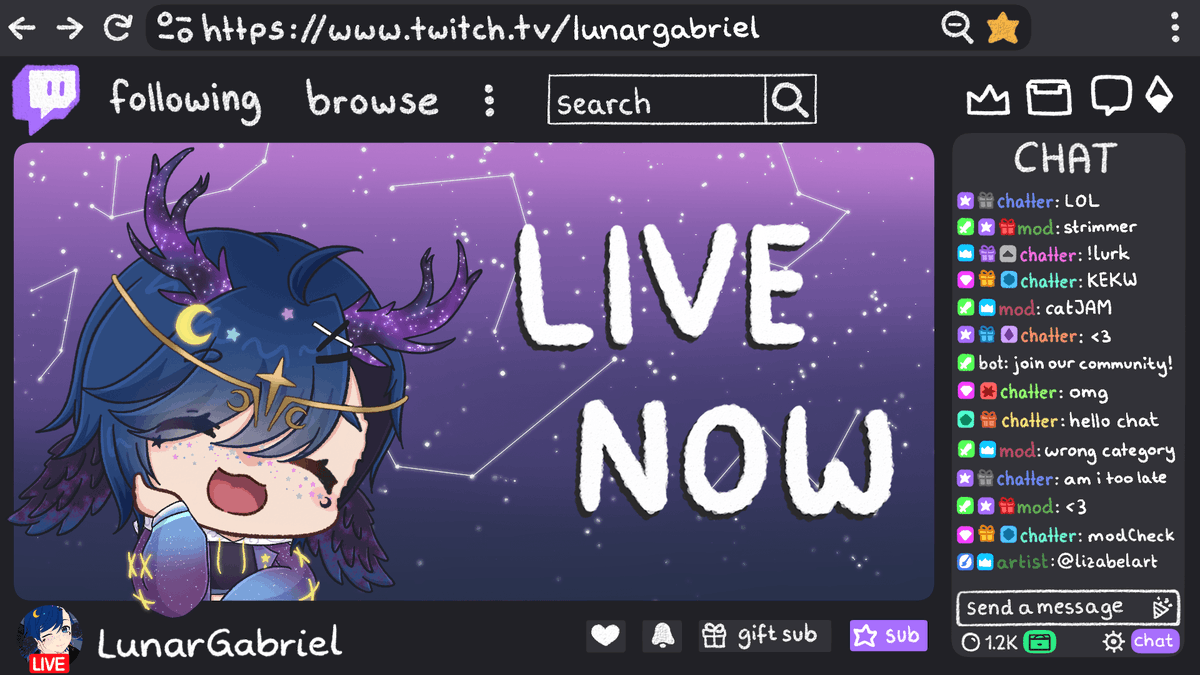 LunarGabriel1's tweet photo. 🔴 LIVE NOW!
Day 2 of the 1000+ Rimworld Modpack as we raise funds for charity! #StreamToEndMS #NMSS
https://t.co/w396hH13iF
#RimWorld #VTuber #ENVtuber https://t.co/WMHrwCZSyM