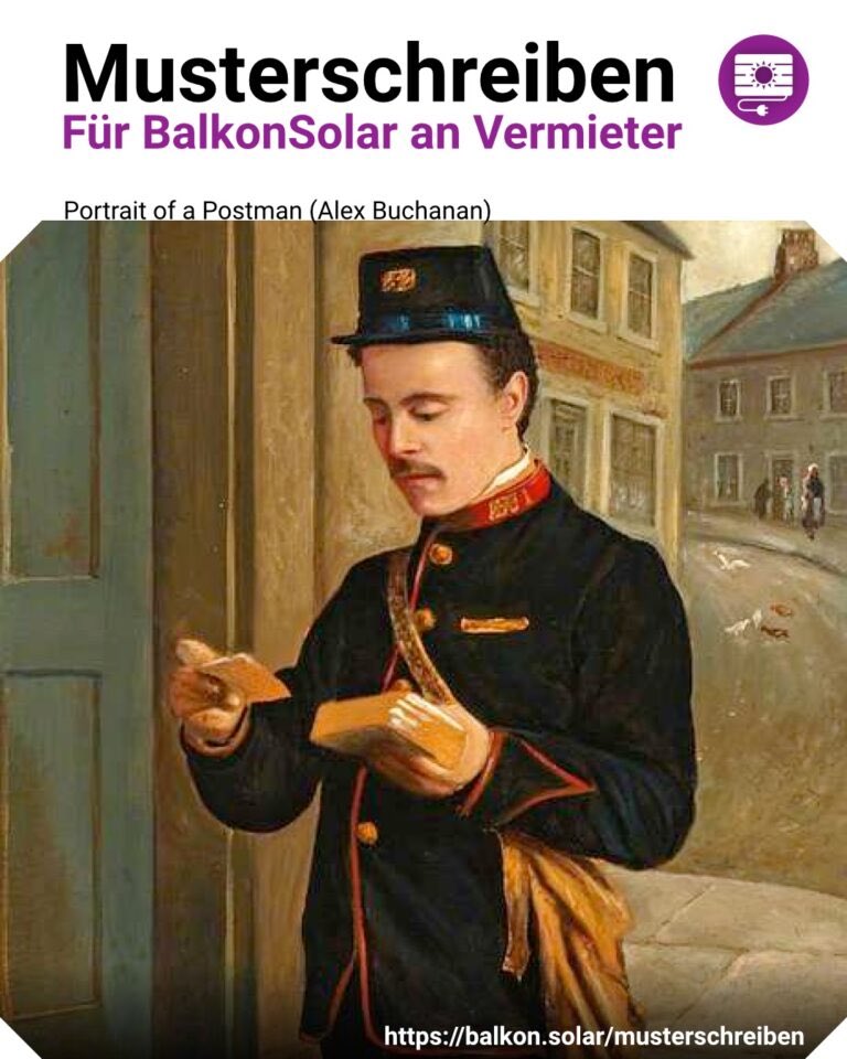 balkonsolar's tweet image. Die Sonne 😎 scheint, heute ist #FridaysForFuture Demo und viele fragen uns: Was können wir jetzt schnell gegen die #Energiekreise tun?

Unser Tipp: #Balkonkraftwerk! 

Am besten erst den #Vermieter um Genehmigung bitten (die muß er geben) mit unserem Musterantrag!