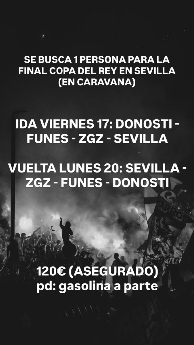 Trayecto y estancia copa del rey.

Interesados md