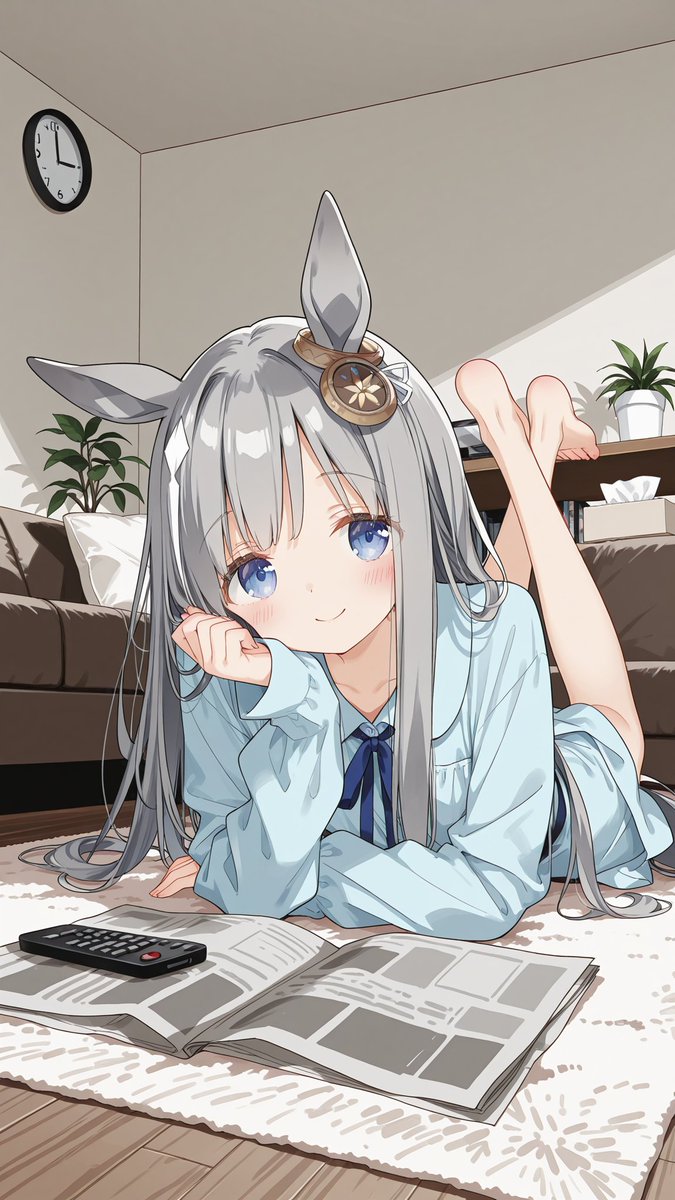 eny7xb's tweet photo. 今日も一日お疲れ様でした🍵

今日はクロノジェネシスちゃんのお誕生日🎂✨
競馬新聞を広げてまったり予想タイム📰

ゆっくり休んでね🌙
#クロノジェネシス誕生祭2026 https://t.co/Gd2XaCOq06