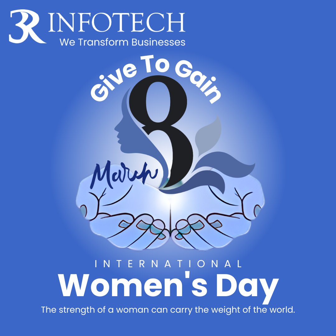 3RInfotech's tweet image. At @3RInfotech , we celebrate the strength, resilience, and brilliance of every woman who inspires progress - not just today, but every single day.

𝗛𝗮𝗽𝗽𝘆 𝗜𝗻𝘁𝗲𝗿𝗻𝗮𝘁𝗶𝗼𝗻𝗮𝗹 𝗪𝗼𝗺𝗲𝗻’𝘀 𝗗𝗮𝘆!

#3RInfotech #InternationalWomensDay #EmpowerHer #WomenLeadership