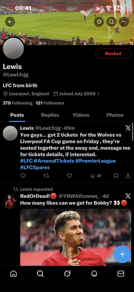 LFC FAN TICKET 😇 tweet media