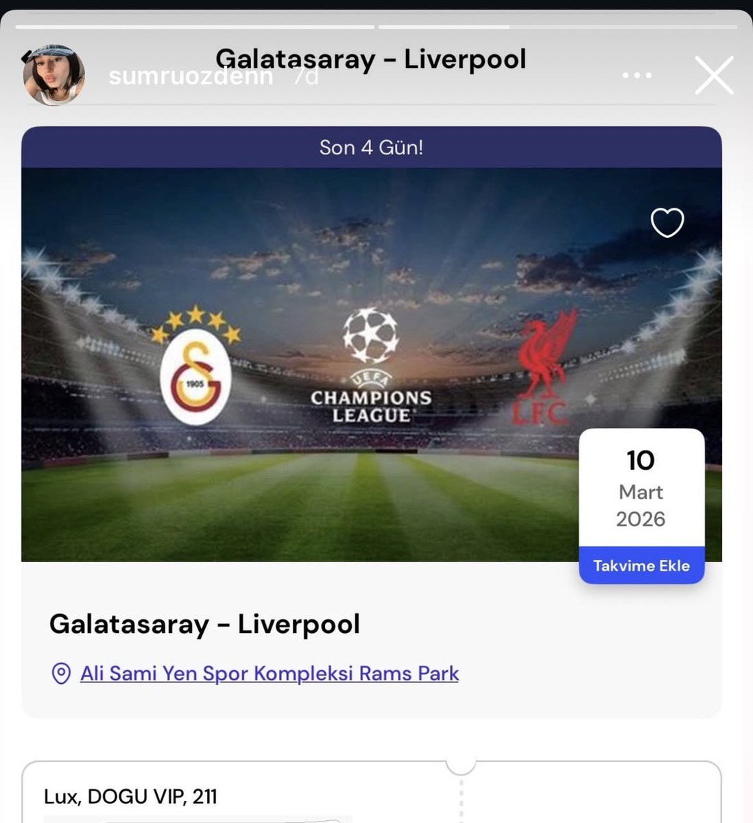 An itibari ile elenmiş bulunmaktayız... geçmiş olsun. 
<a href="/SumruOzden/">Sumru Özden</a>