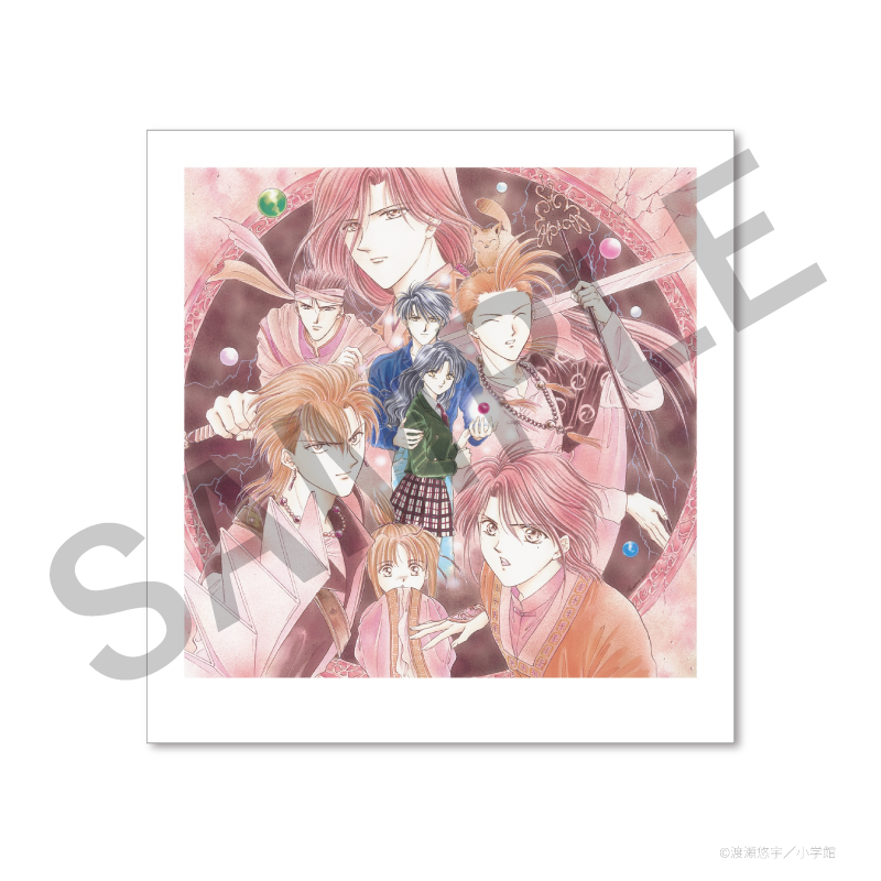 ふしぎ遊戯　原画展　トレーディング　アクリルスタンド 玄武 ふしぎ遊戯原画展 グッズ情報解禁!! 🩵横浜新作グッズ情報