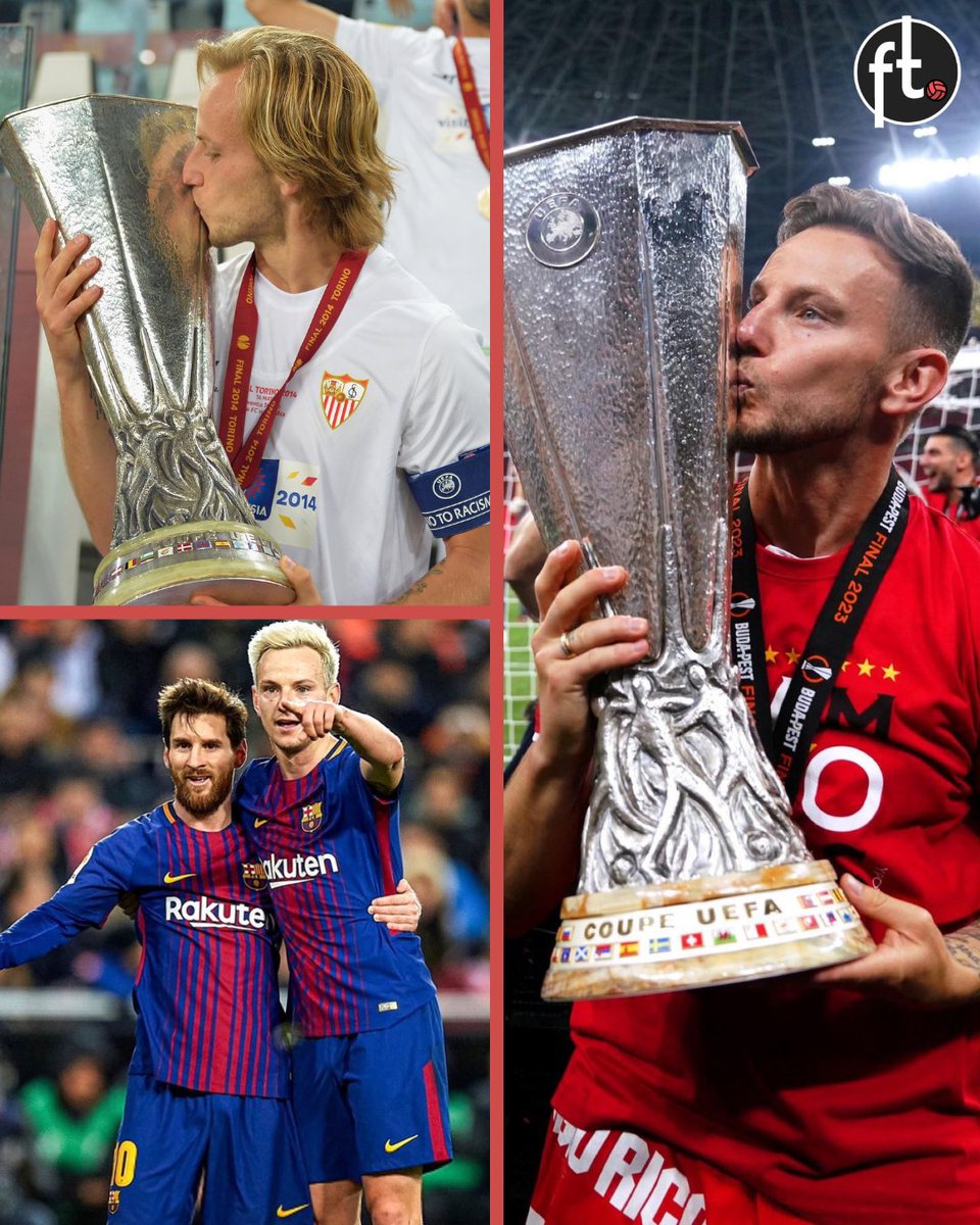 🗣️🇭🇷 Ivan Rakitić: “I was speaking to Lionel Messi and I said: ‘You've won it all, you've scored all these goals, but I have won a trophy you’ll never have… 

You’ll never win the Europa League'.” 💀😂🏆