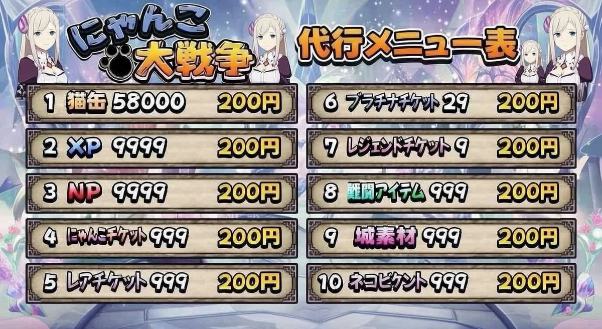スイーン【にゃんこ大戦争代行】 tweet media