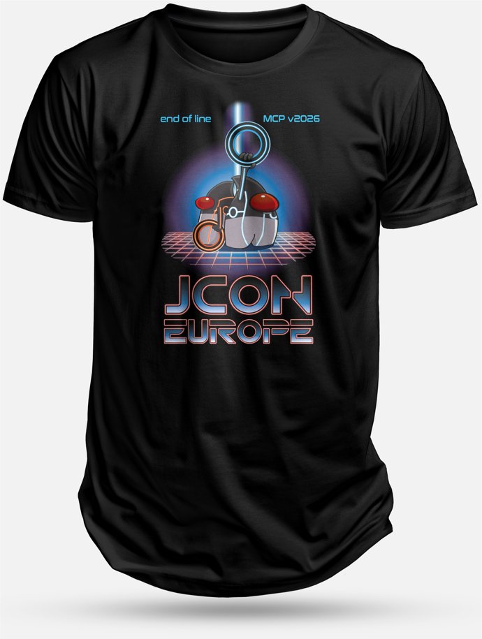 jcon_conference's tweet image. #Hallway track uniform for Apr 20–23 in Cologne: comfy shoes + #JCON2026 shirt😉
Print queues will start soon—late orders might not get their stuff. #PrintOnDemand

You might get yourself one while you still can.

2026.europe.jcon.one/tickets
#JCON #Java #Conference