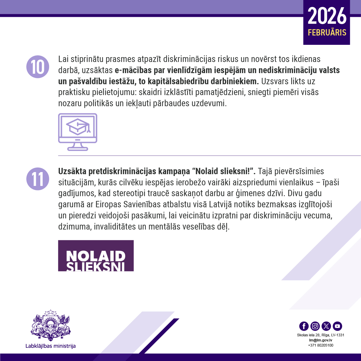 Labklājības min tweet media