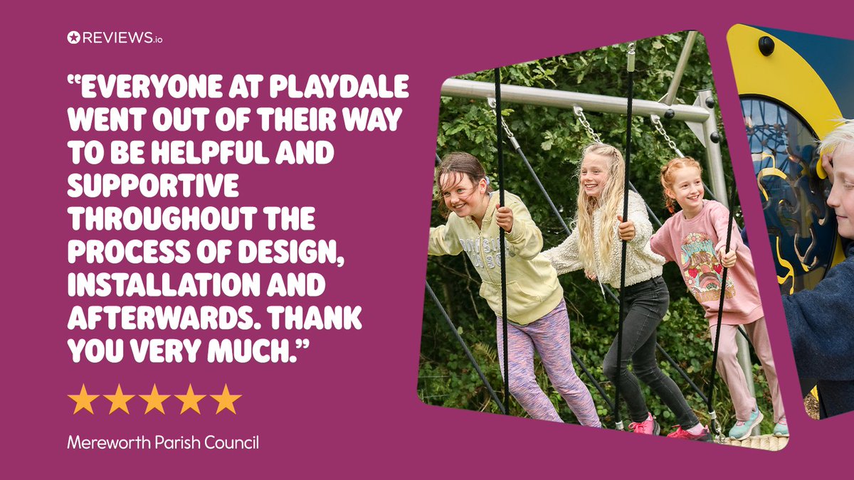 Playdale's tweet image. At #Playdale, it's important to us that all of our customers receive not only high-quality #PlaygroundEquipment, but world-class #CustomerService. No matter where you are in your #playground journey. 🤸

Experience Playdale's service for yourself ➡️ bit.ly/3P2d1IK