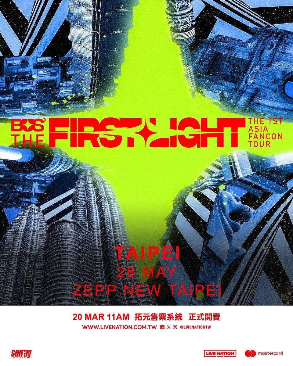 Luvmedec23's tweet photo. [Ticketing Service]
[Jastip Tiket]

BUS THE FIRST LIGHT ASIA FANCON TOUR in Taipei

🗓️ May 28, 2025
📍 Zepp New Taipei
💌 Dm for more info &amp; booking
Tertarik bisa langsung Dm ya 

#BUS #BUSbecauseofyouishine #BUS_The1stAsiaFanconTour #FIRSTLIGHT #Taipei #Thailand https://t.co/XMfDsWQQtJ