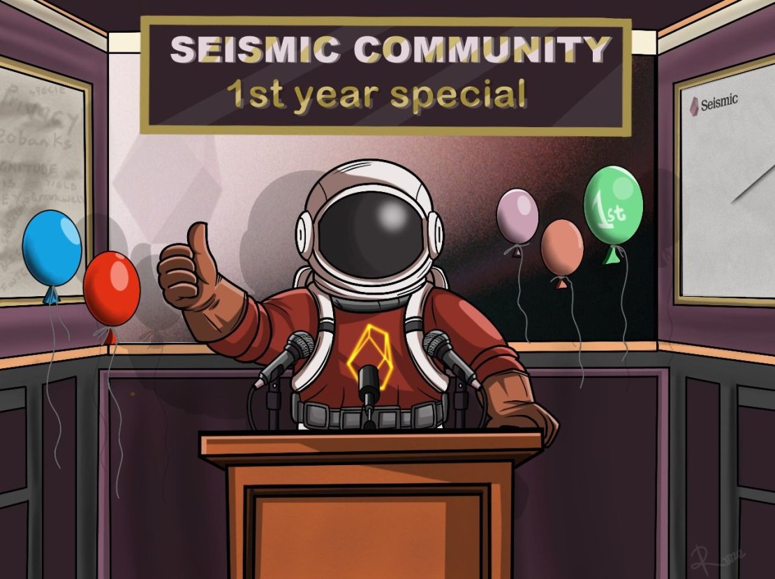 Something big is coming… the wait is almost over. ⏳

The long-awaited AMA event is finally here as we celebrate the 1st anniversary of the <a href="/SeismicSys/">Seismic</a>  Community. 
Together we’ll look back on the journey, share new developments, future plans, and the latest community