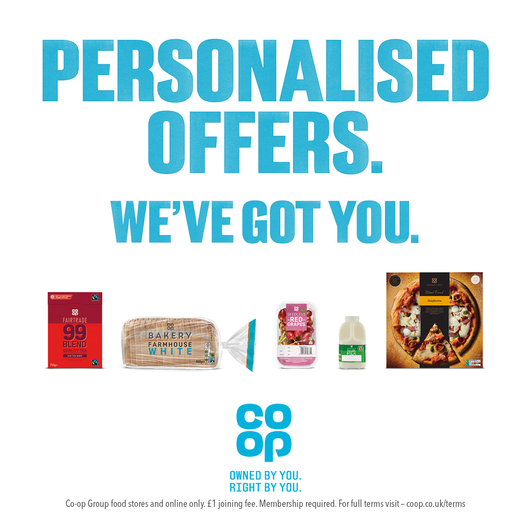 Get weekly offers on the things you love. Don't forget to check the <a href="/coopuk/">Co-op</a> app before you shop ✅ coop.uk/403xDFK