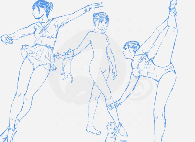 バレエイラスト楽しい🩰😊
WIP 