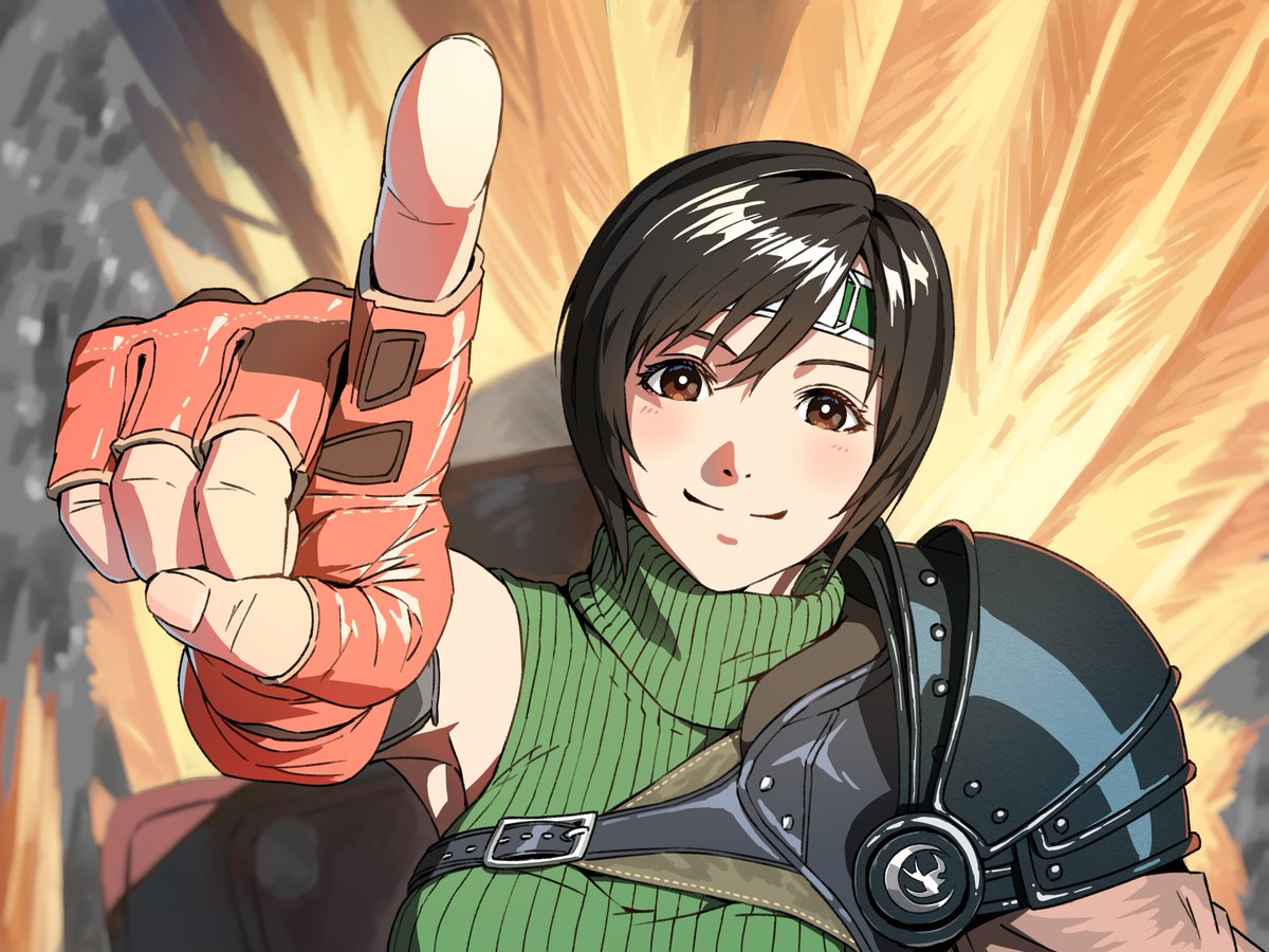 zupakyo's tweet image. アタシの手下になるひと
この指と～まれ！
#ff7 #FF7R