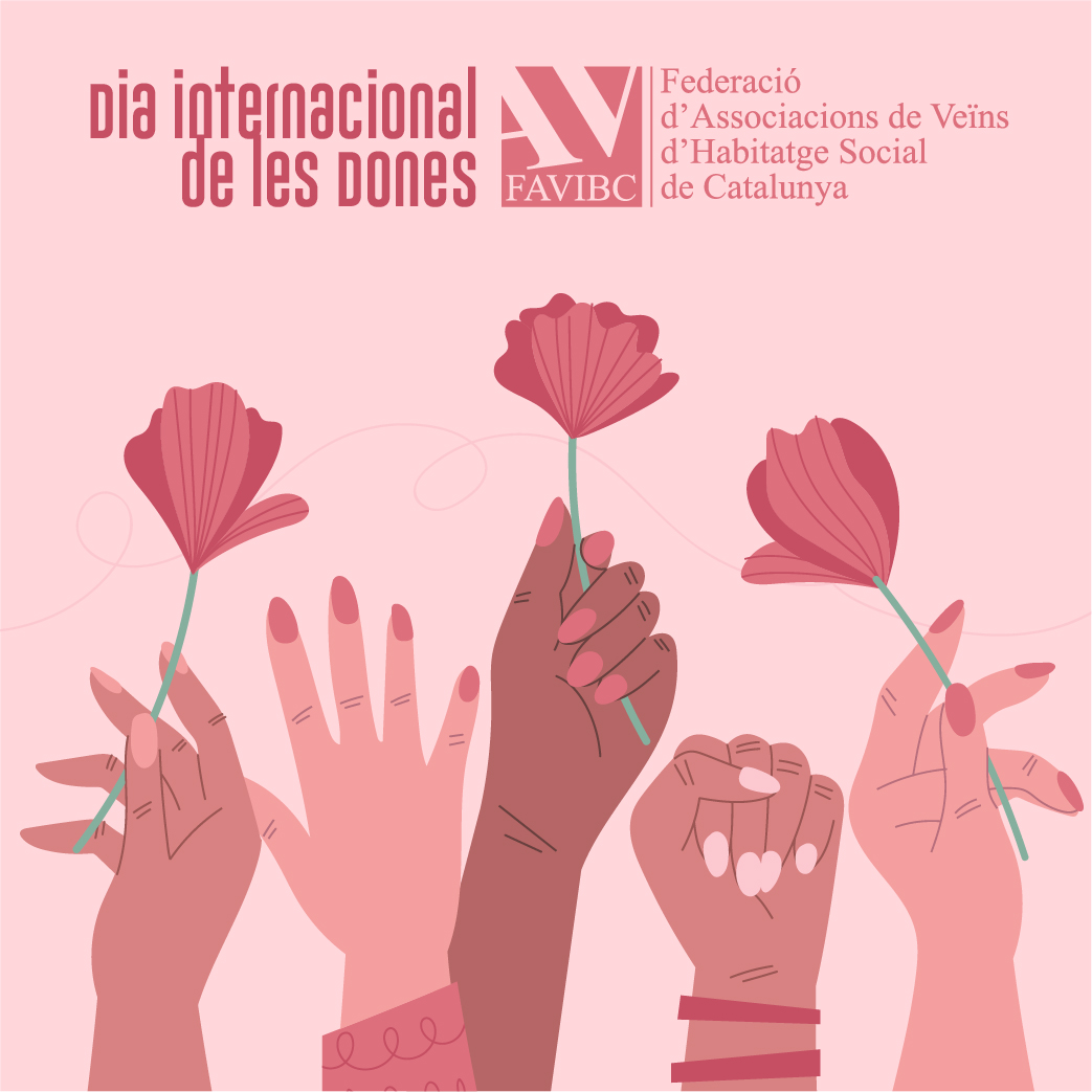 LaFAVIBC's tweet photo. Amb motiu del #8M 💜 des de @LaFAVIBC reconeixem la força i el paper de les dones als nostres barris 🏘️👩👩‍🦰👩‍🦳

Seguim treballant per una societat més justa i igualitària ♀️🤝

#8M #DiaInternacionalDeLesDones 💜 #DíaInternacionalDeLaMujer https://t.co/SK9hOxADhy