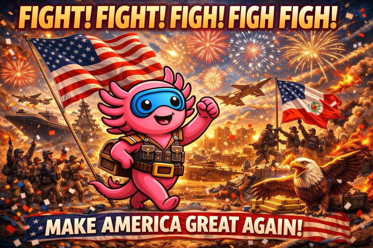 axolootx's tweet photo. Fight Fight FIGHT https://t.co/Wm0aYywmtL