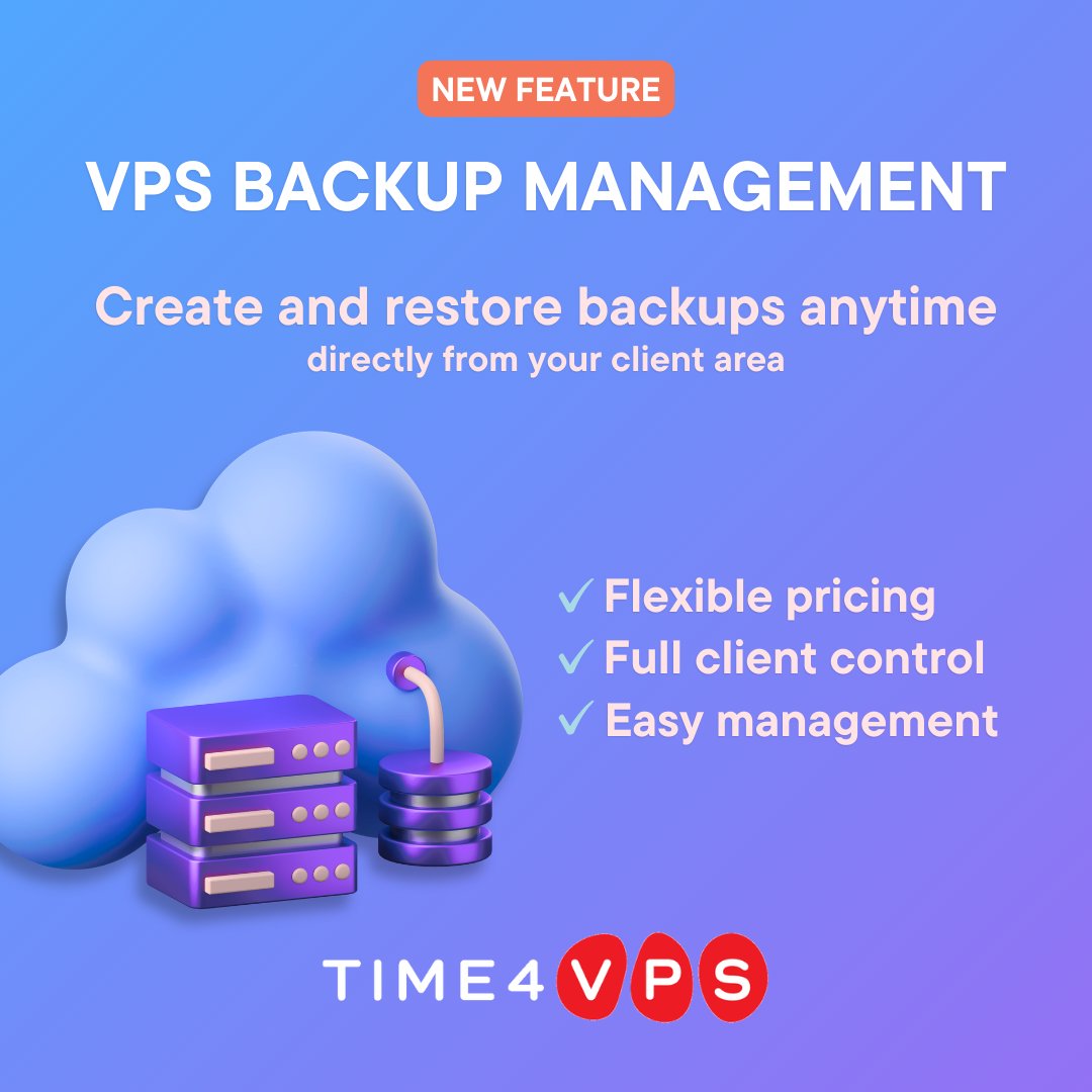 Time4VPS tweet media